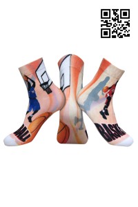 SOC024  訂購個性印花襪子 大量訂造襪子 網上下單襪子 襪子製造商